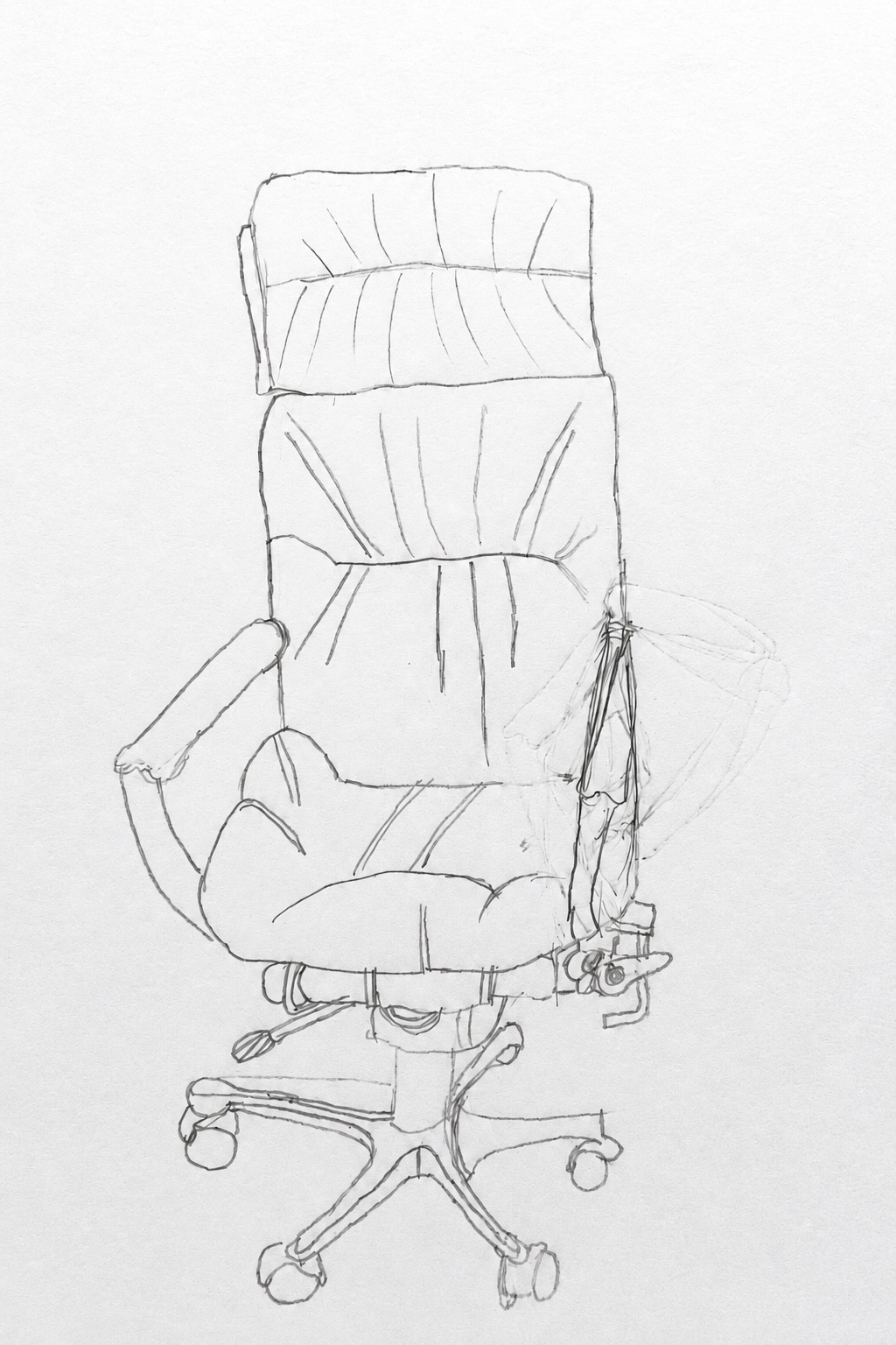 drawings — the chair — age five, 2012