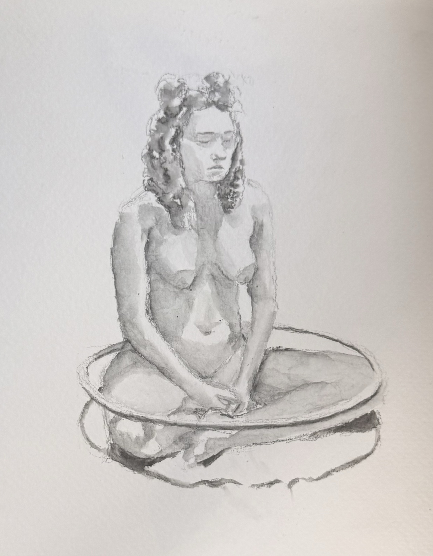 Life drawings — N° 6 — the hoop, 2026