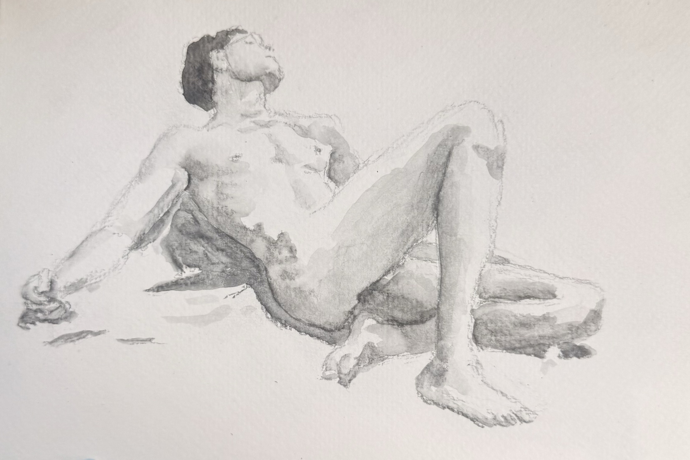 Life drawings — N° 1 — reclining figure, 2026